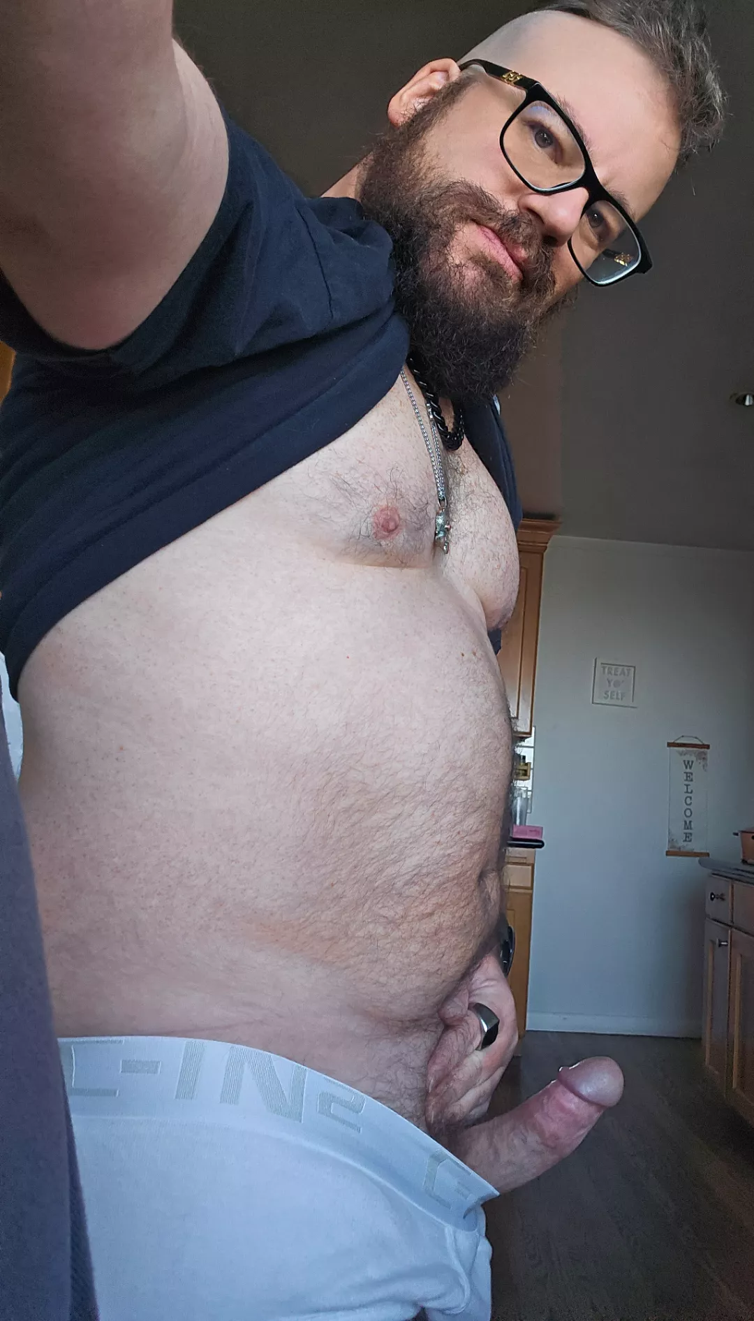 Dad trucker is thicc...late to fat cock Friday...