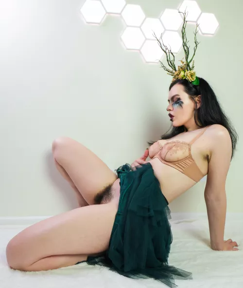 Doing forest witch this year, and my hairy bits are the best part of the costume. 