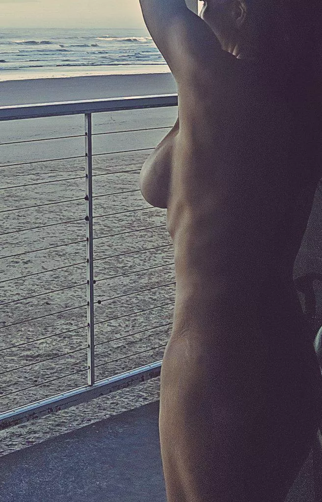 Good morning beach view