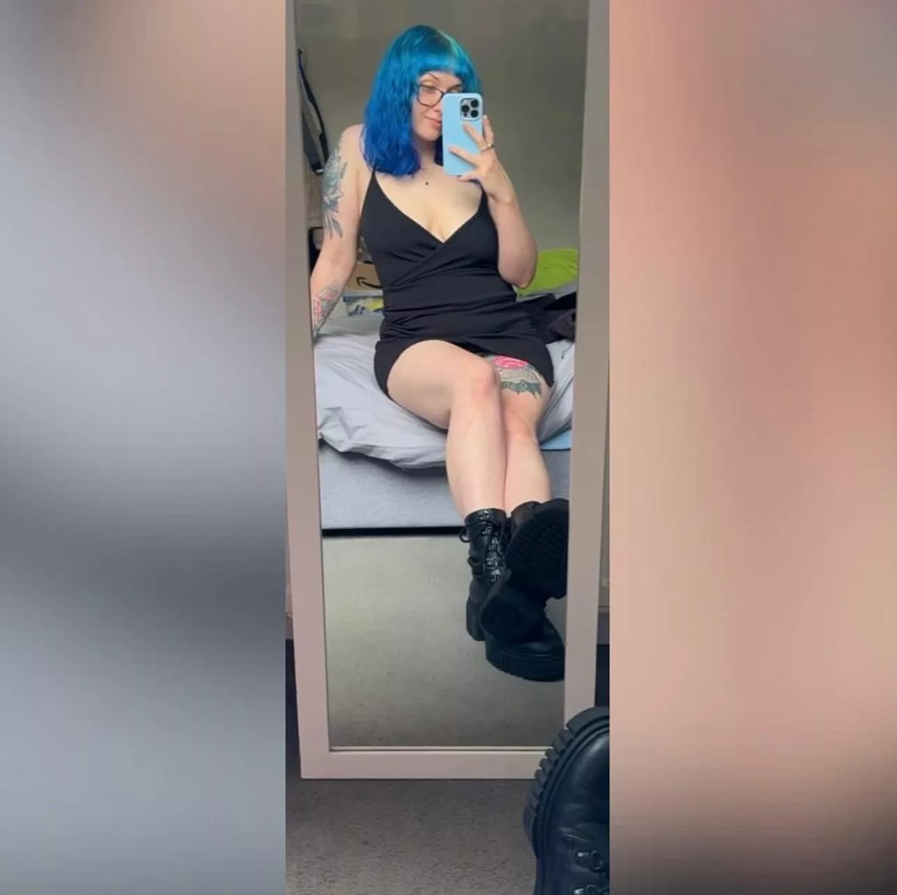 got a little black dress on 🖤💃