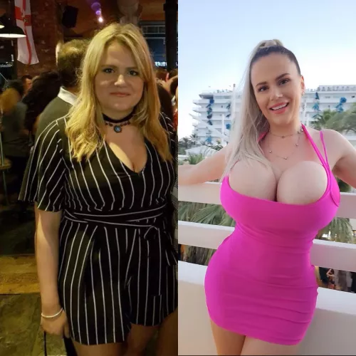 How I used to dress versus now…