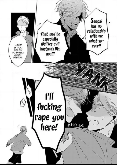 How to deal with a homophobe [Urusai Kurai no Kokuhaku Kudasai]