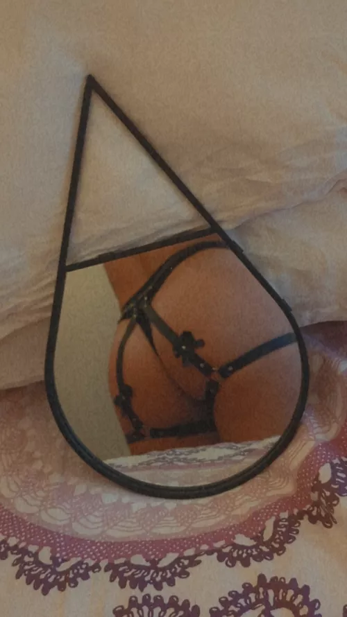 If anyone is interested in drawing me in a harness