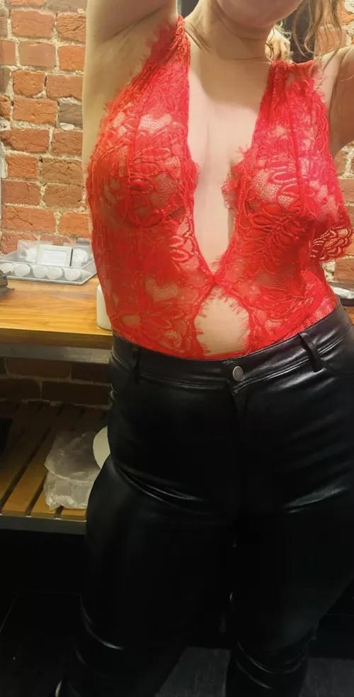 Meetings with clients always go well with a little visual stimulation 