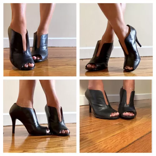 Mixing fall with summer in these heeled booties, so glad I got to wear them twice this week! 