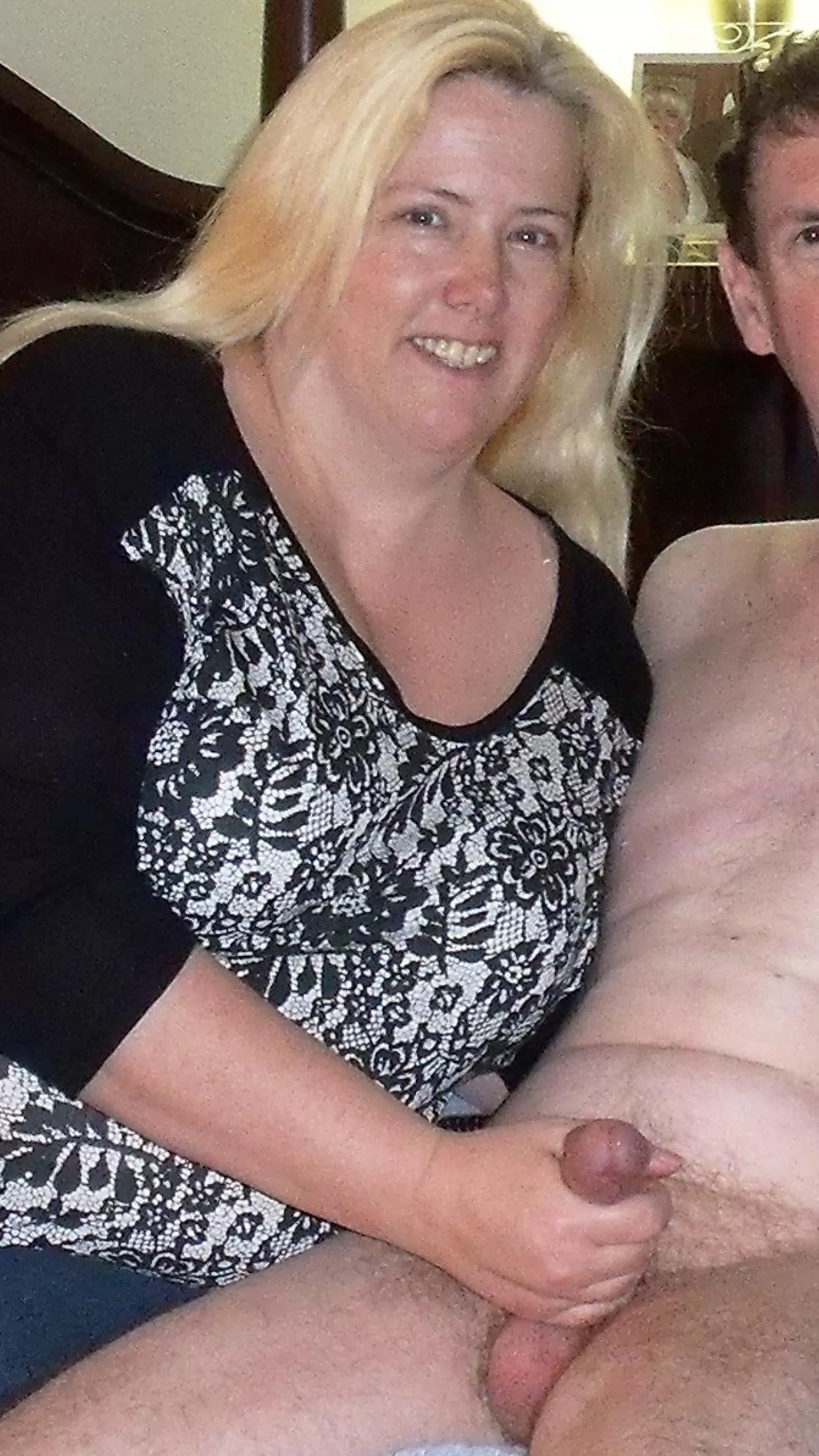 The best thing about CFNM situations! They grab your penis!