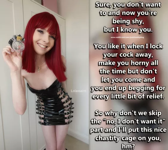 There is no point in denying it!