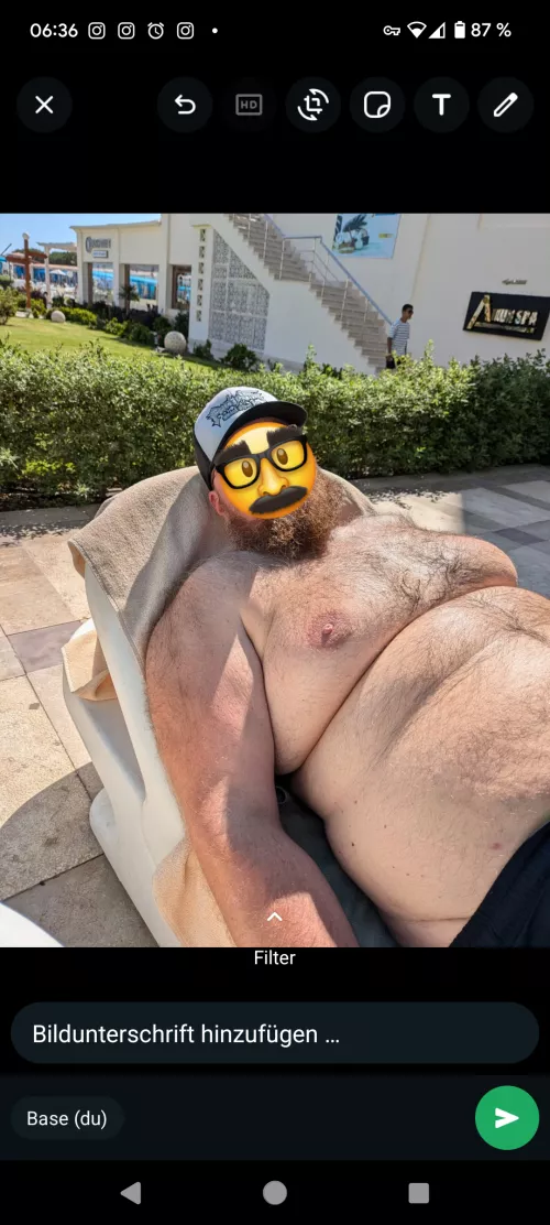 Up for some sunbathing with me?