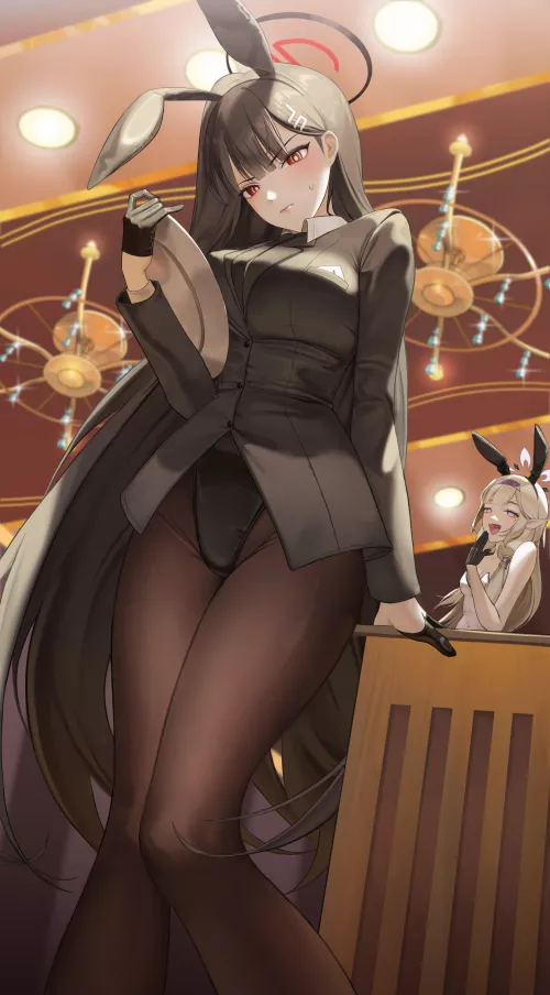 Waitress Bunny Rio [Blue Archive]