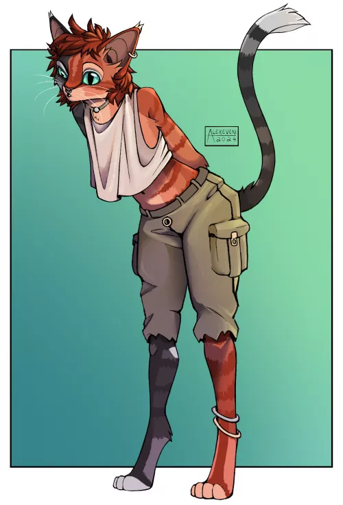 What's he lookin' at? Wrong answers only! (Art by me)