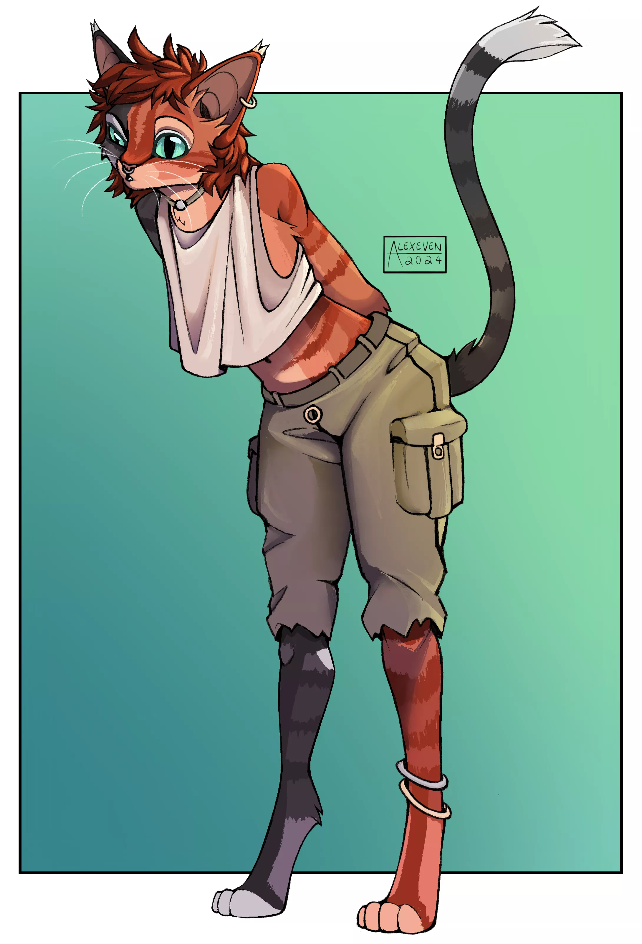 What's he lookin' at? Wrong answers only! (Art by me)