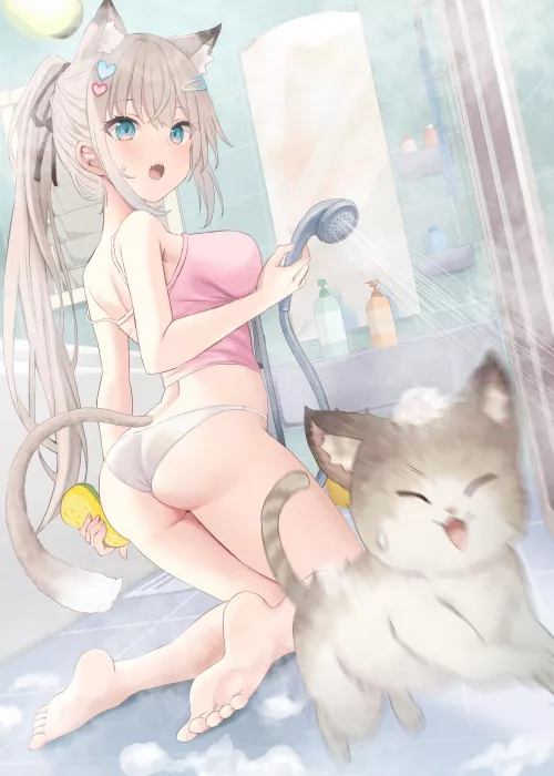 Bath time (akino ell)