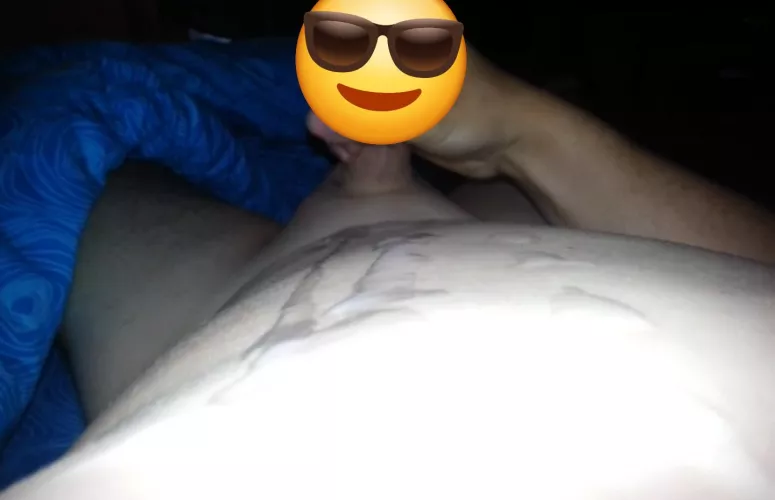 Cum on my body / big messy load