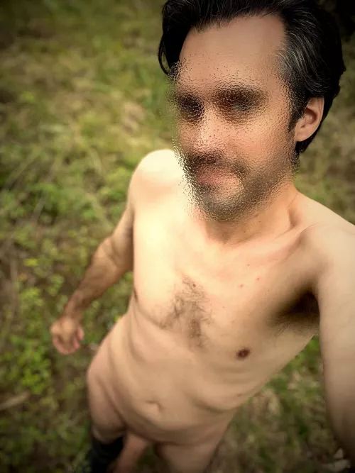 Did I mention my naked garden also has a forest section?