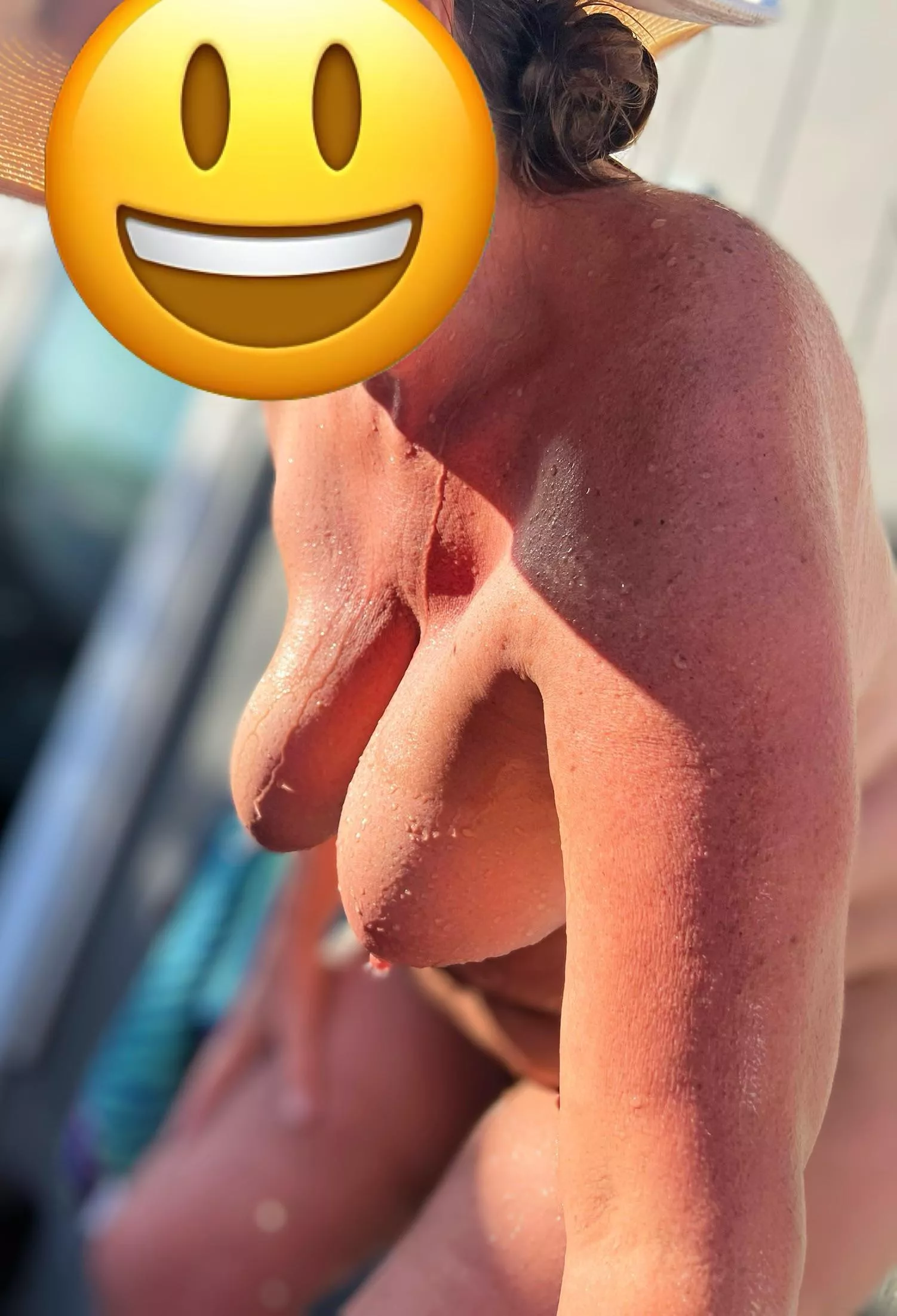 Enjoyed the hot tub this afternoon 