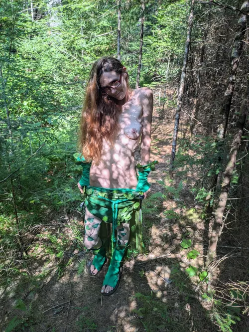 Just a free frolicking nymph!