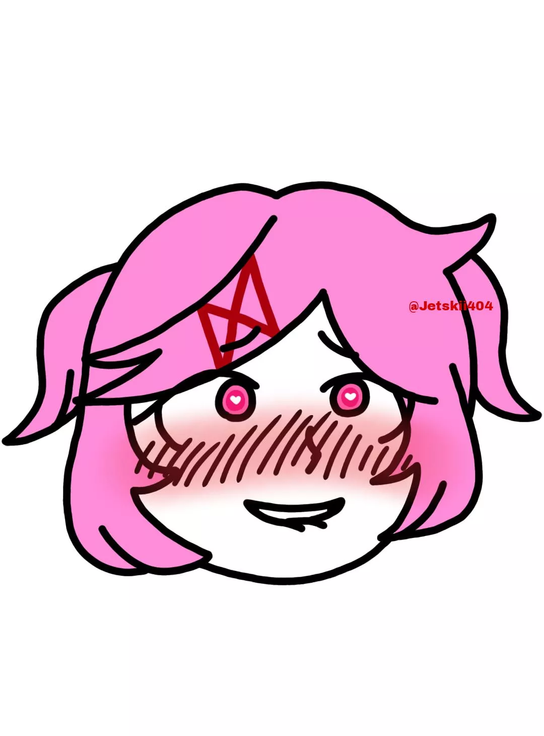 Just a little tease with Natsuki ahegao✨✨