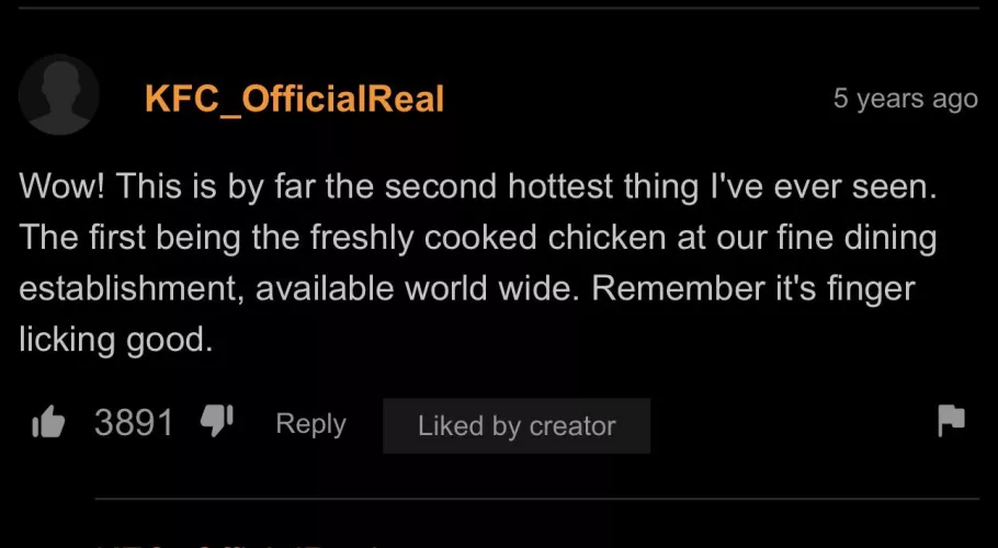 KFCs marketing division sure do know where to find their target consumer. 