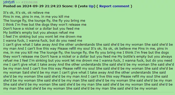 Lounge Fly that was a good song