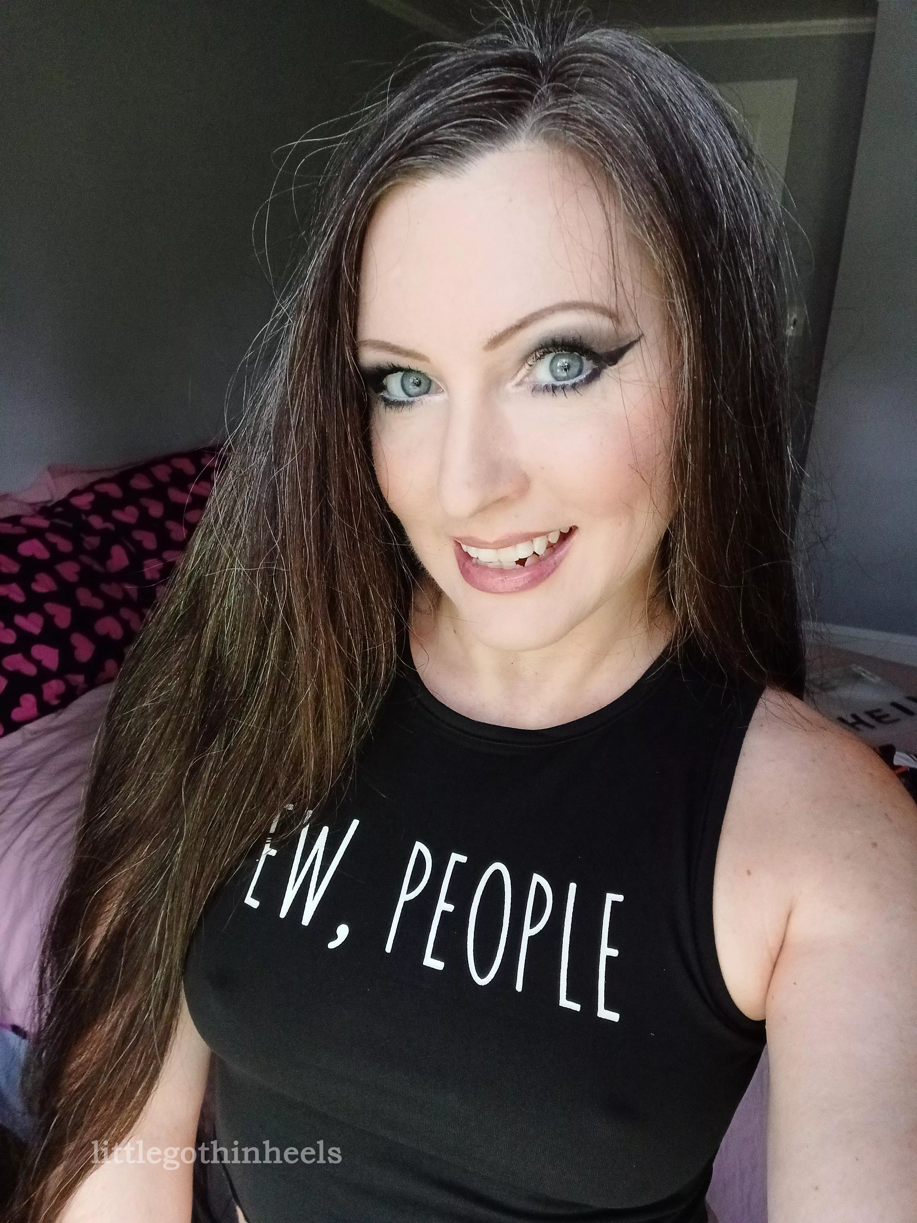 meh who needs a bra to go hiking anyway 