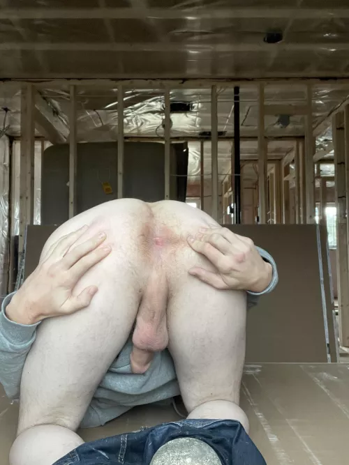 POV you caught me on the construction site 