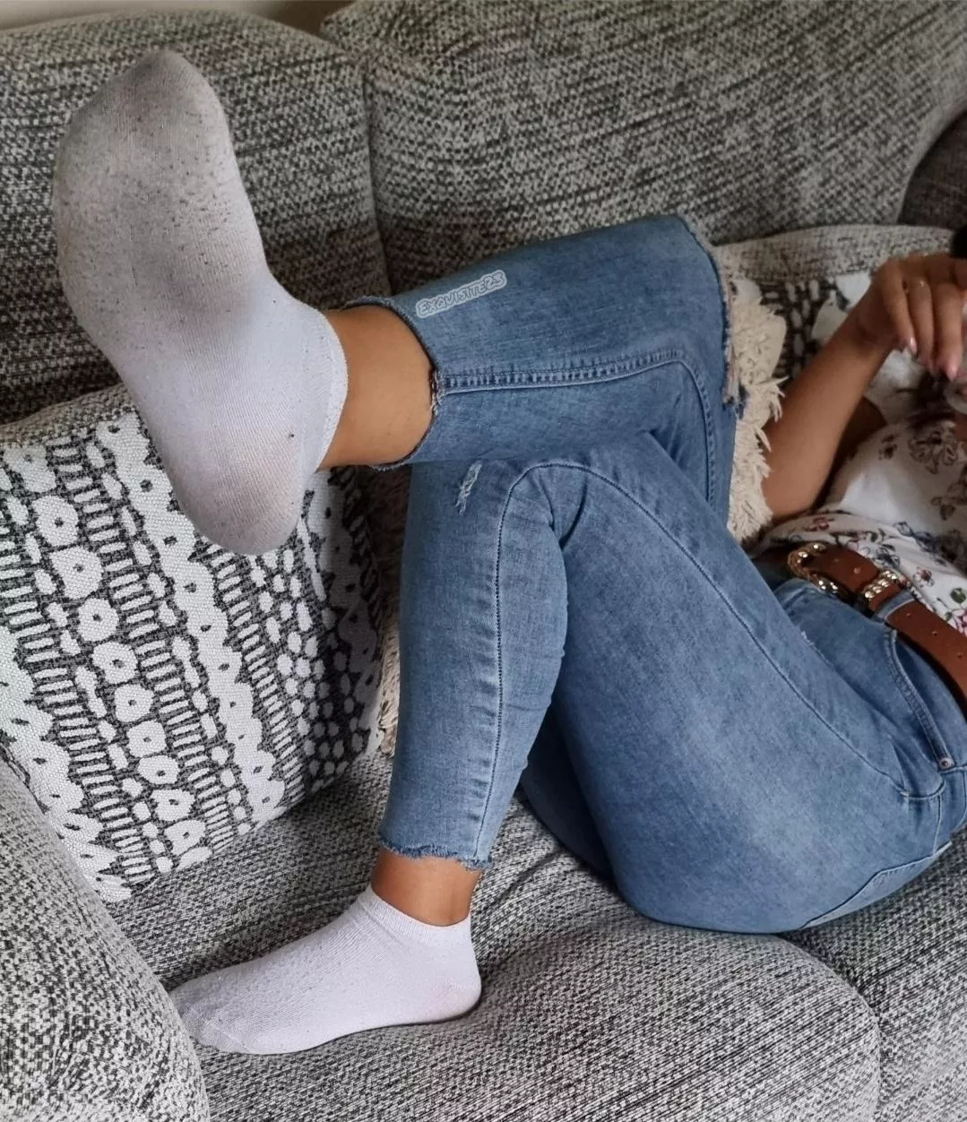 [SELLING] my stinky lil ankle sockies 