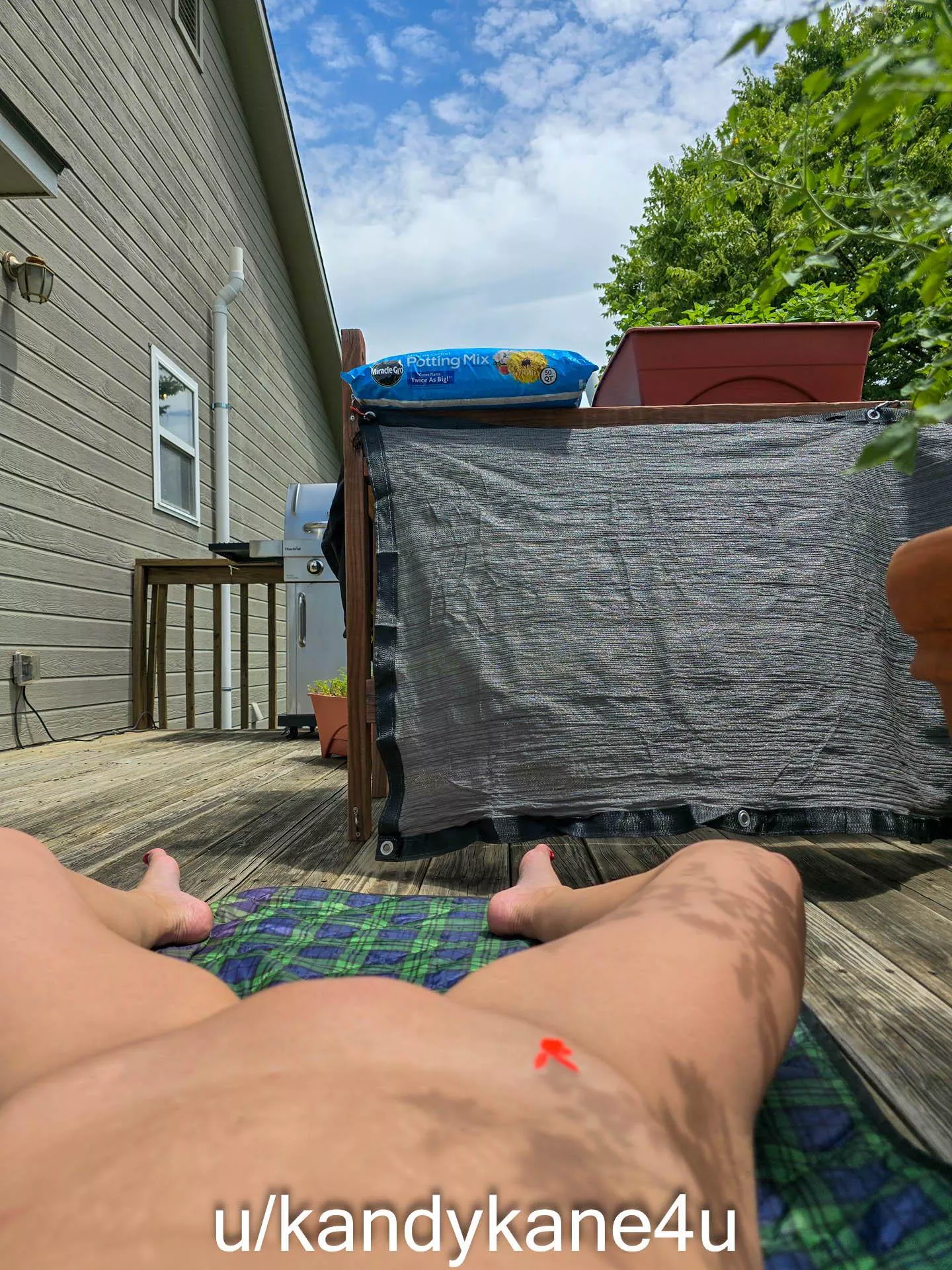 Soaking up some Vitamin D, while dreaming of some Vitamin D