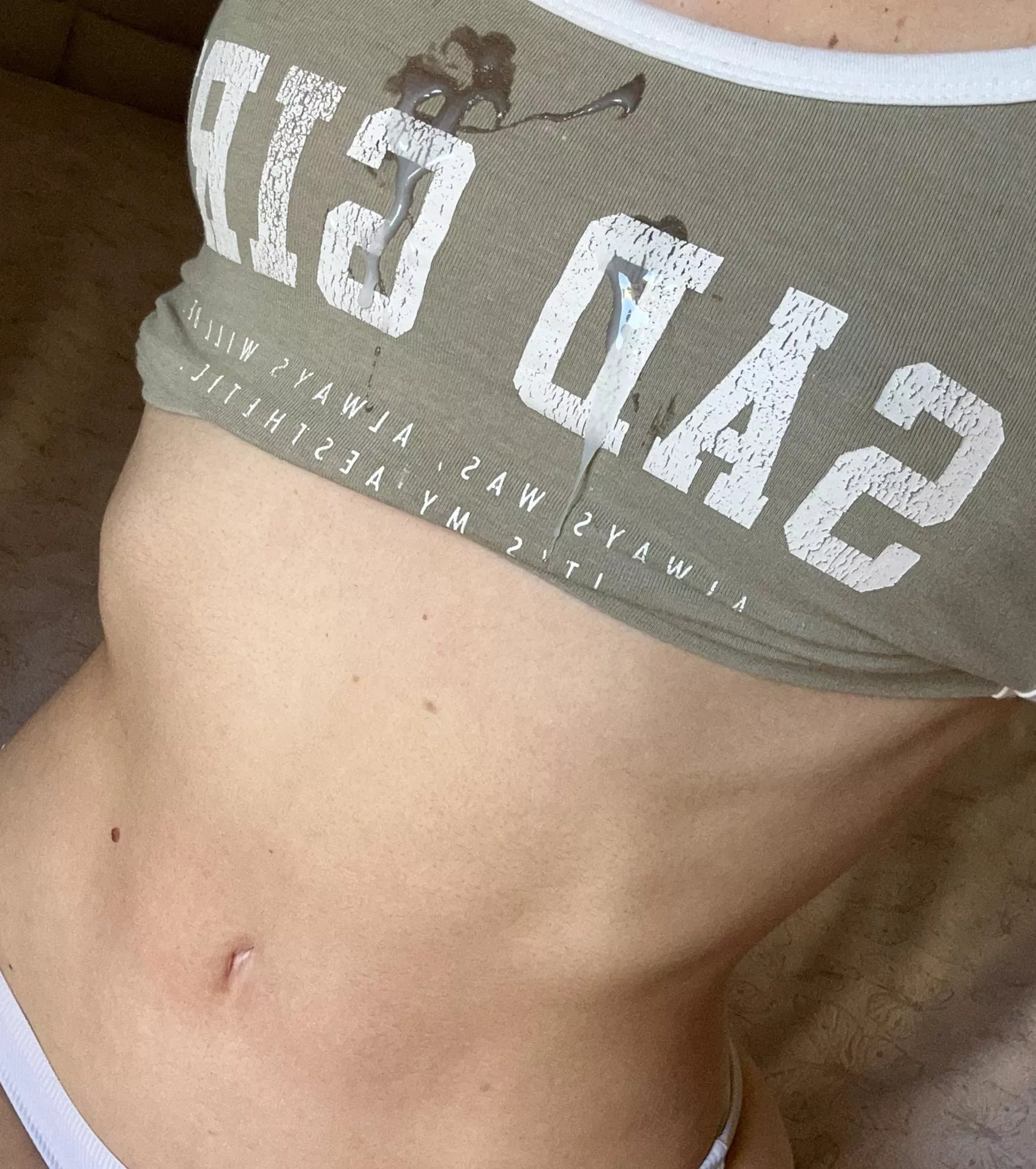 This shirt could have your semen on it