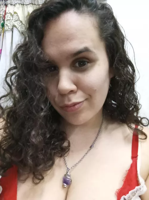 What is this brunette hiding?