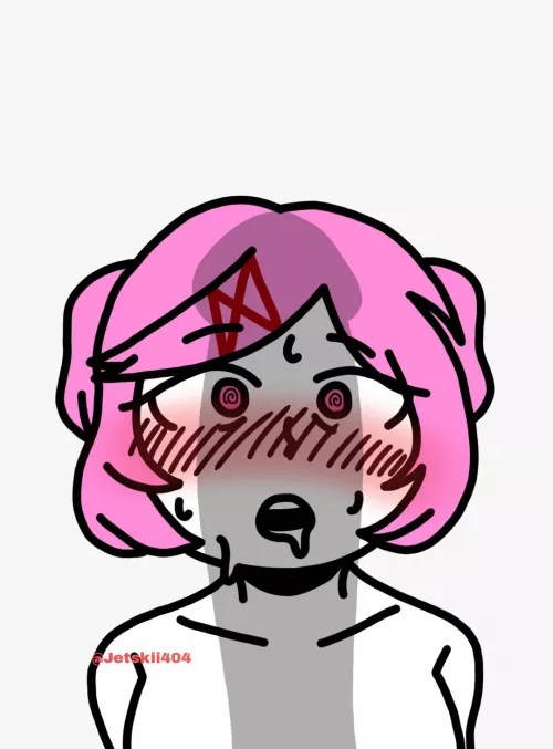 Wonder what she's staring at?