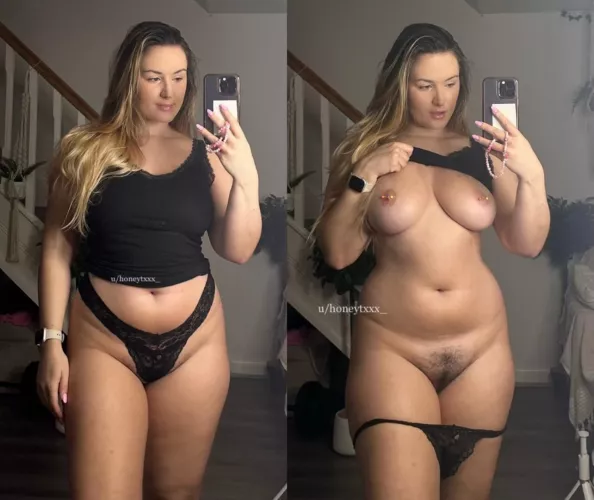 A casual, curvy strip pic 