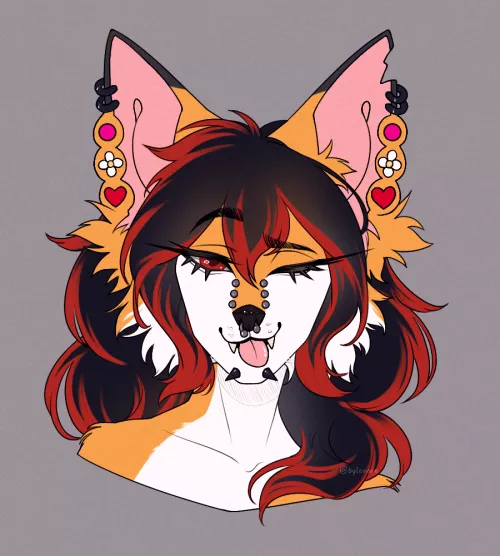 Do you have or want to have piercings, tattoos and/or body modifications? (art by me)