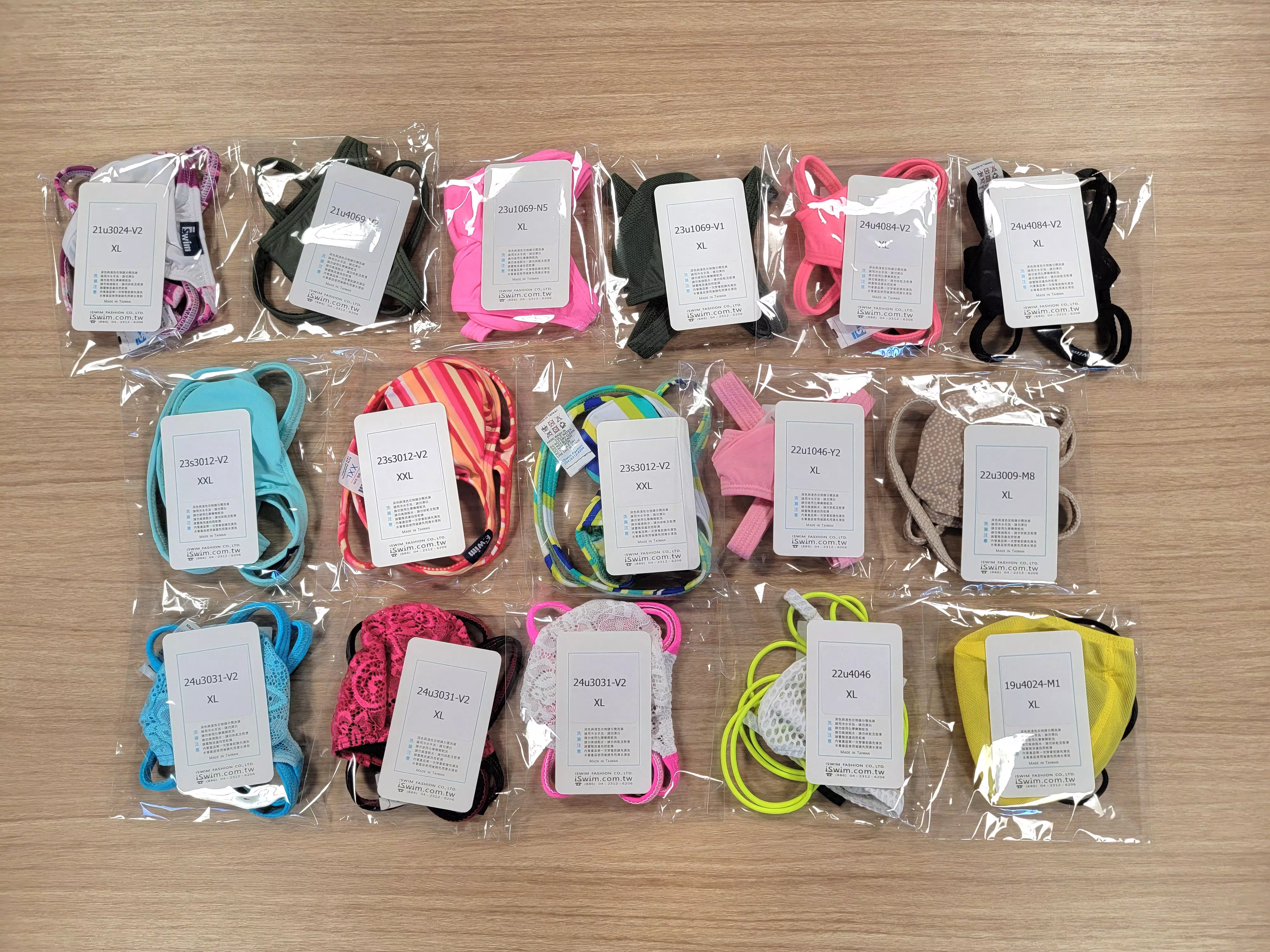 Early Christmas present to myself...15 iswim thongs. Can't wait to try em all 😁