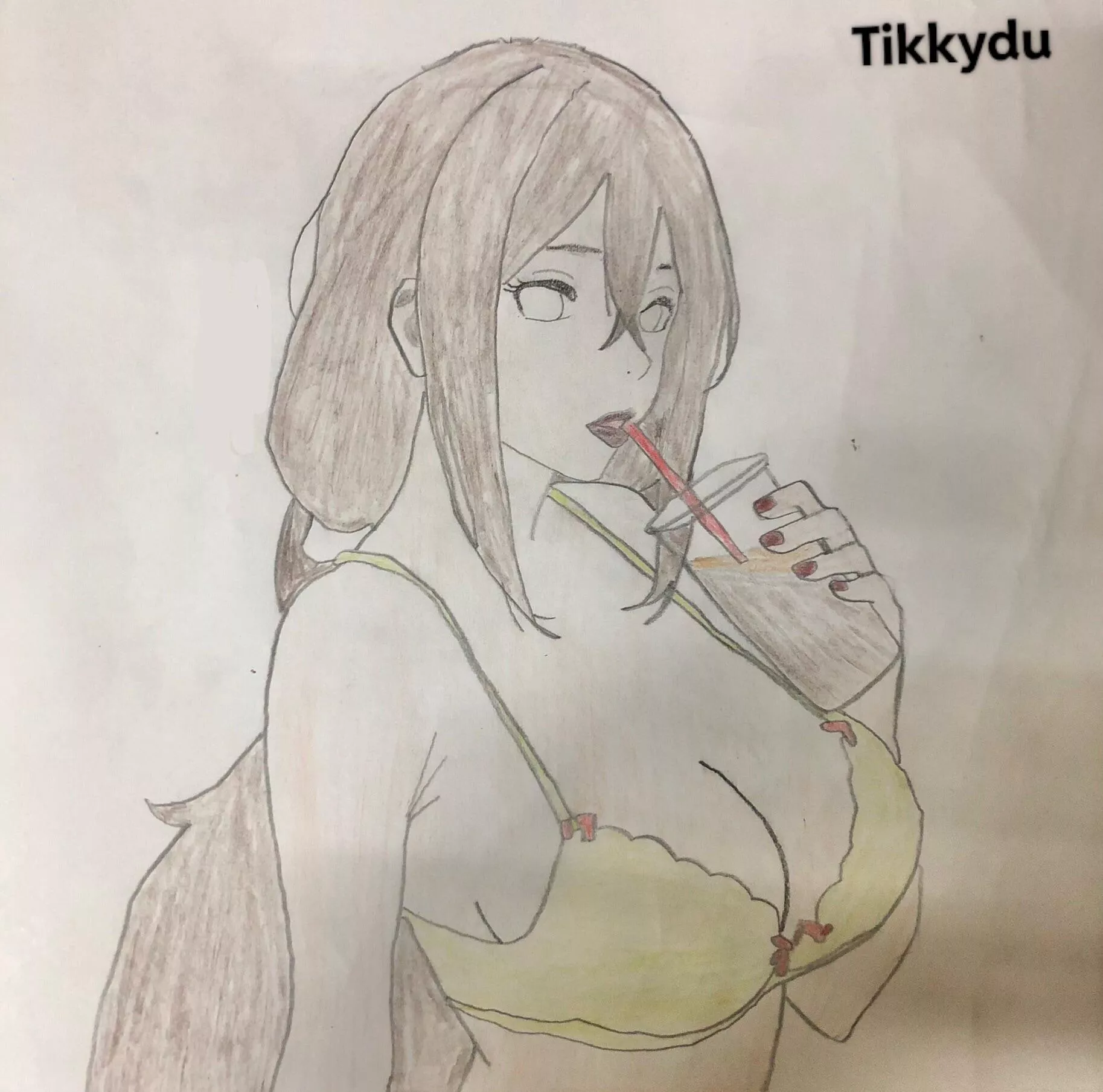 Hanabi drawing by me