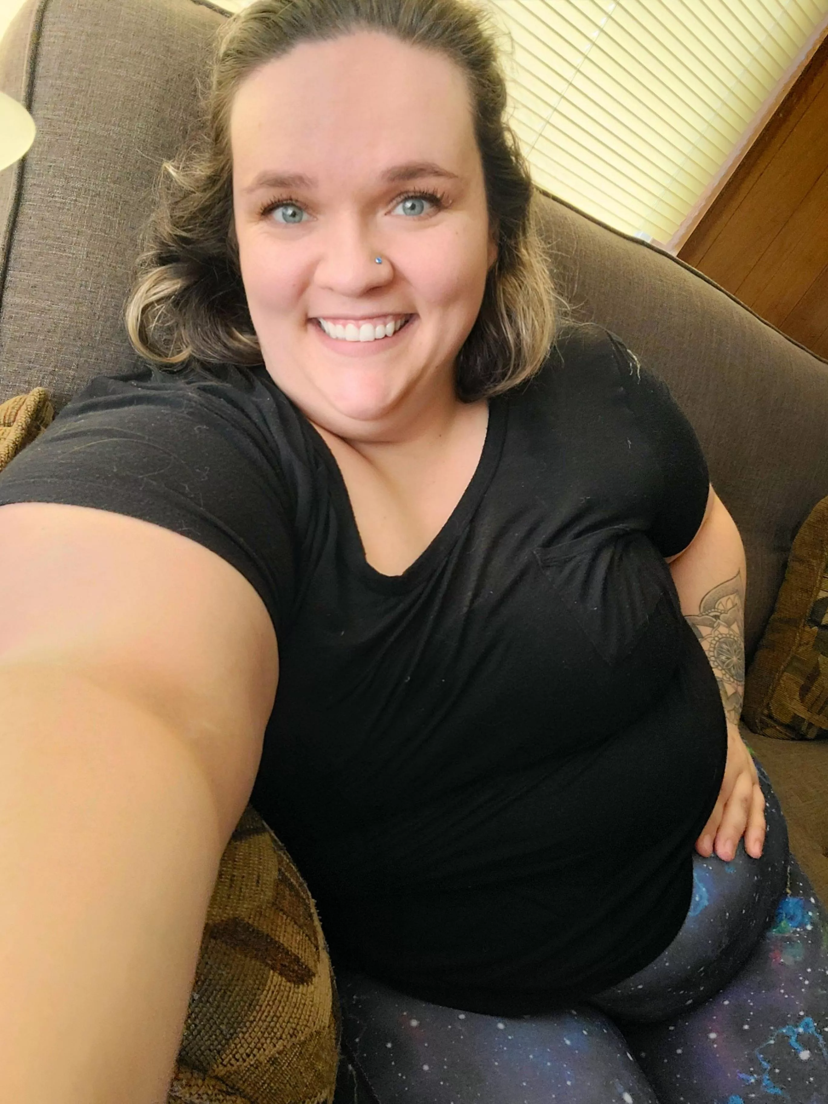 I really need to fix the seam on these leggings because I miss them!