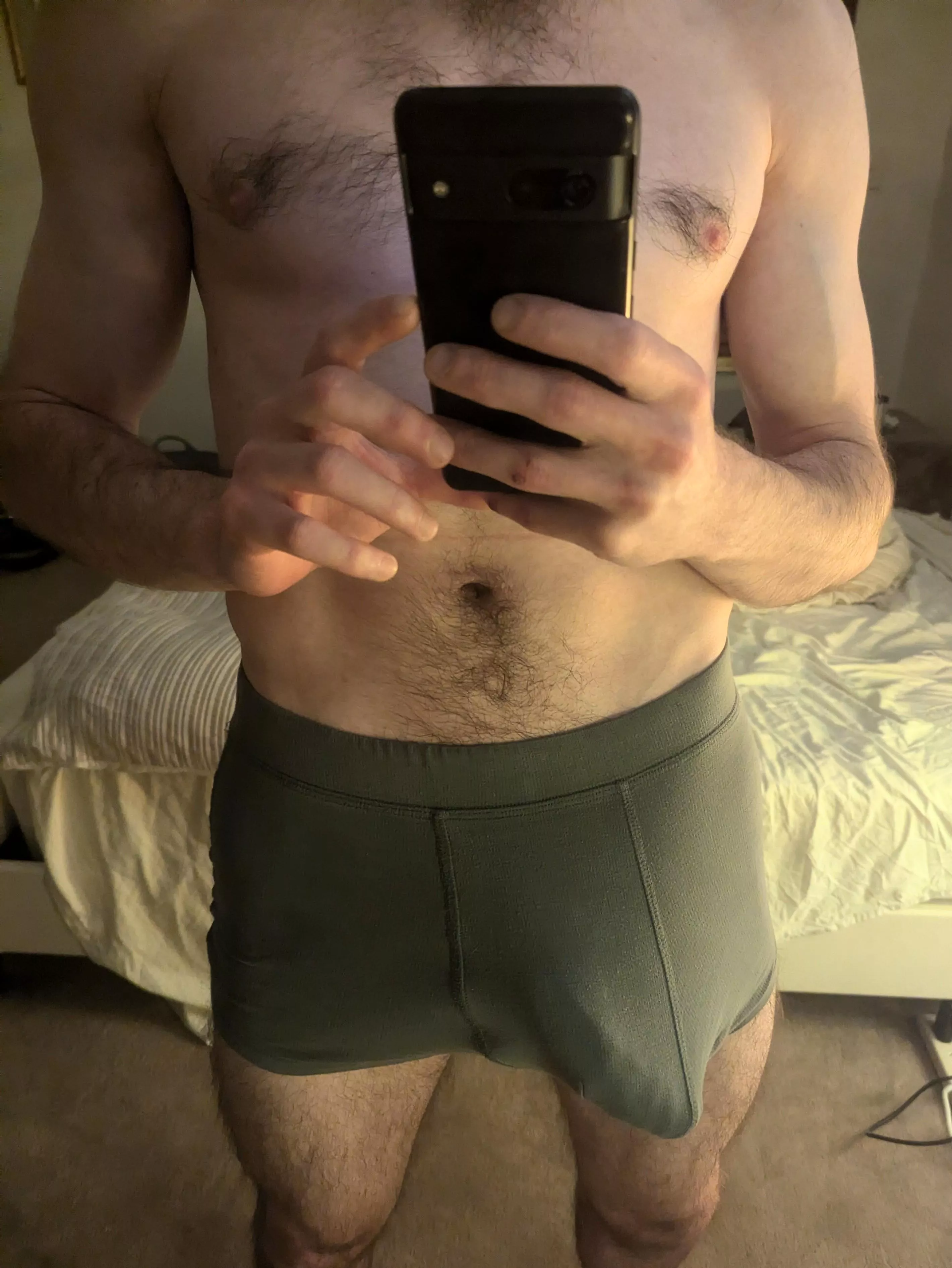 It's trying to get out 