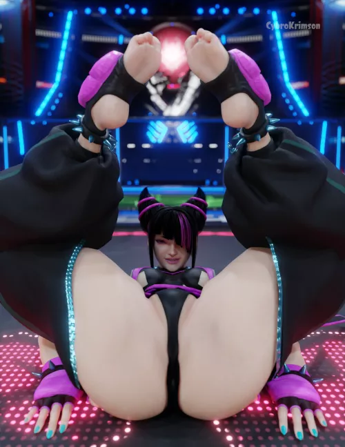 Juri (Street Fighter 6) [Artist: CybroKrimson]Kang-Jin Star