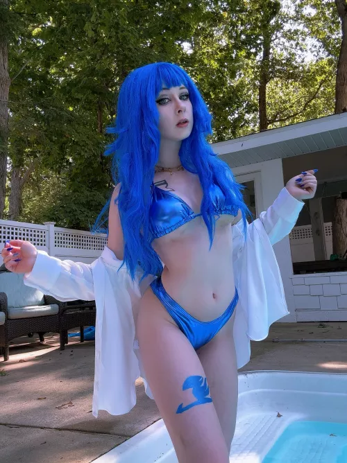 My swimsuit Juvia cosplay from Fairy Tail