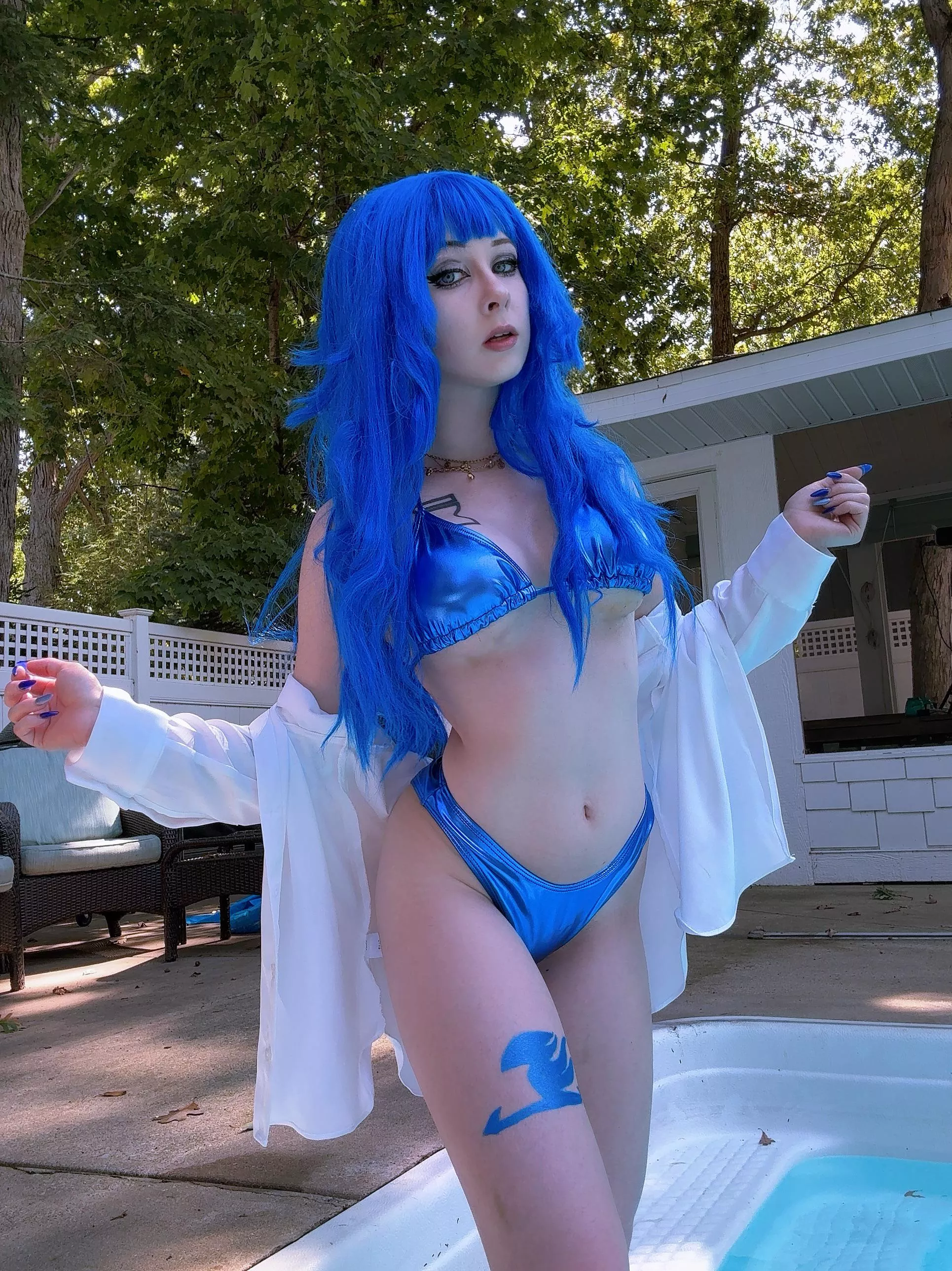 My swimsuit Juvia cosplay from Fairy Tail