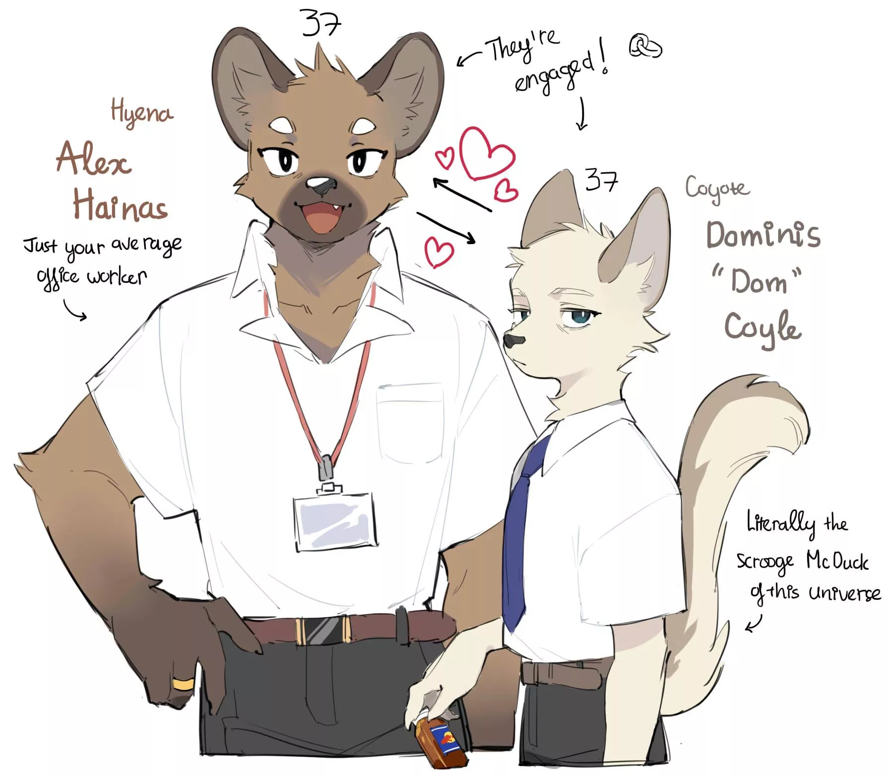 Office lovers~ (art bt me)