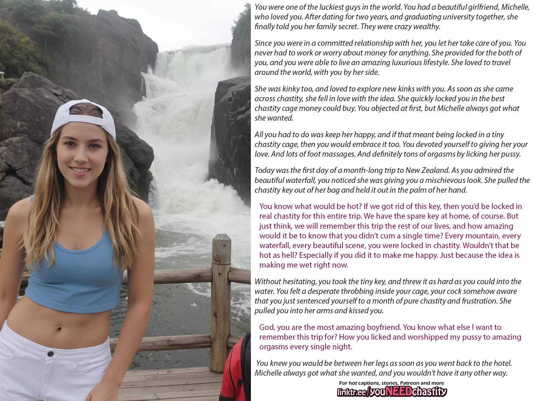 Rich kinky girlfriend