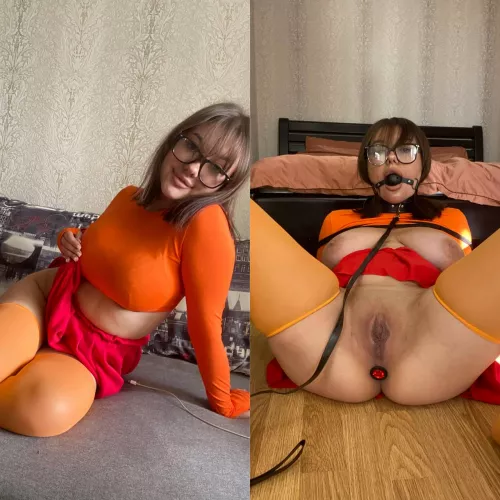 Shy and cute Velma / BDSM lover Velma