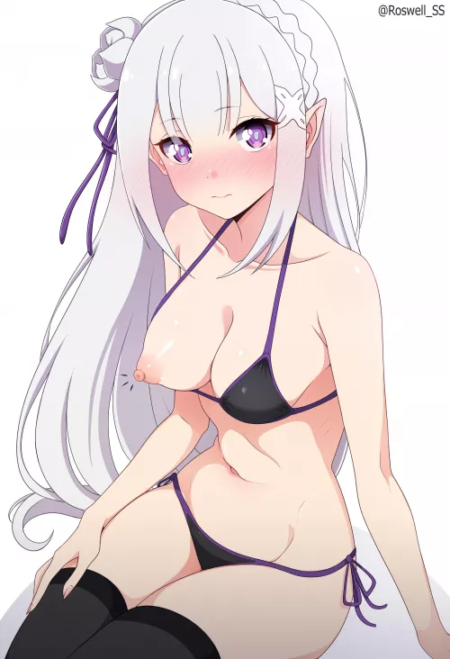 Emilia nipp slip (@Roswell_SS) 