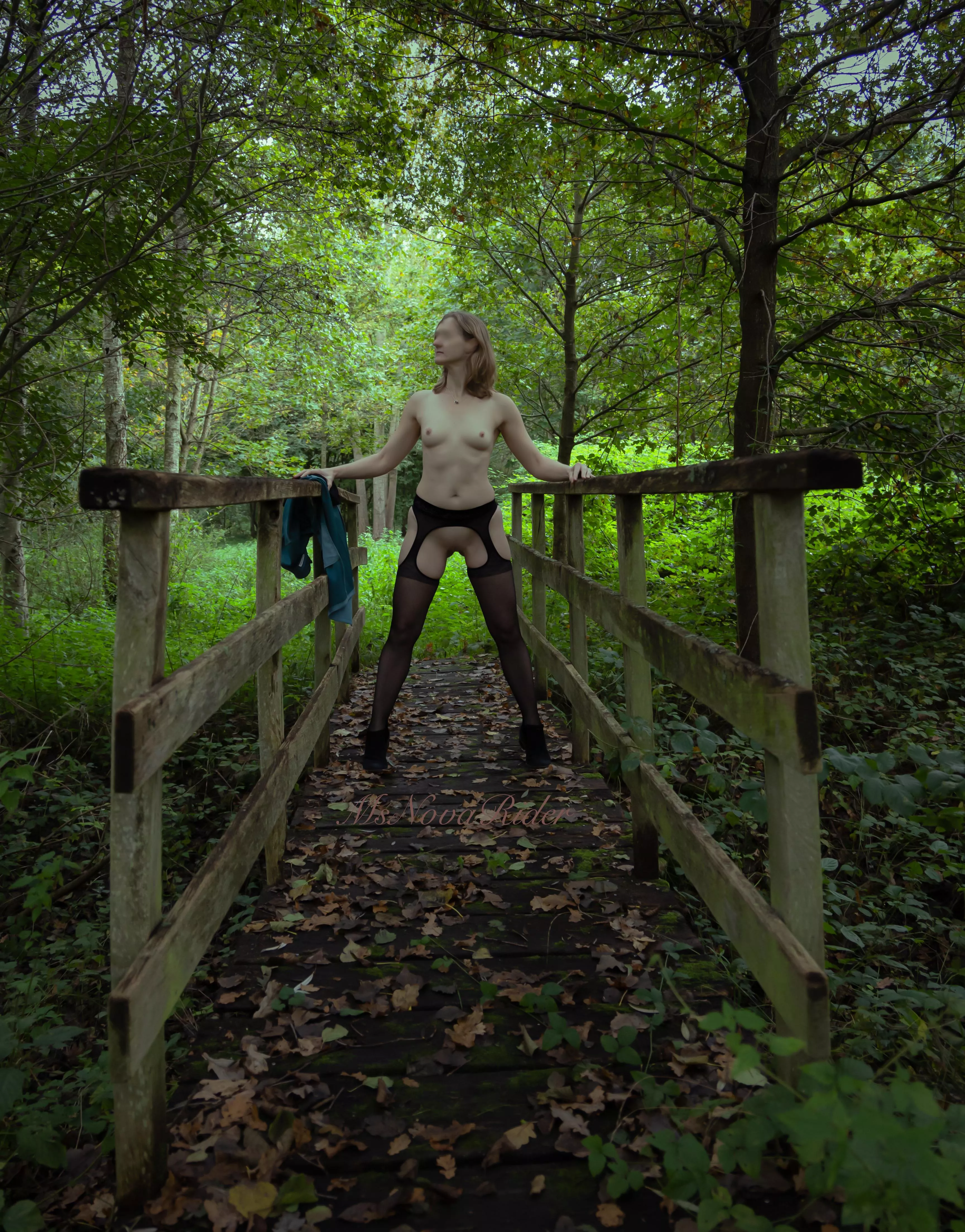 [F]ound a small wooden foot bridge