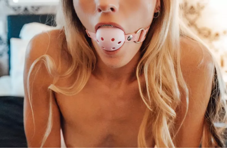 Good girls get gagged when they speak out of turn