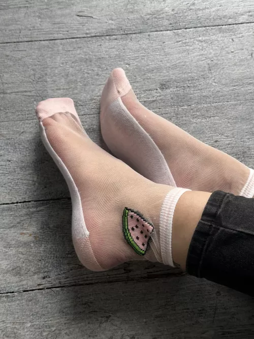 I love my fruit socks