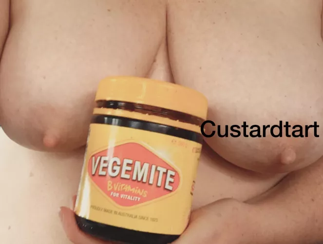 I might do some body painting with Vegemite….yes, or no?