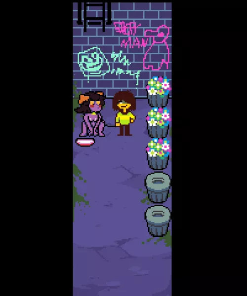 [Kris] taking their [Susie] for a walk.