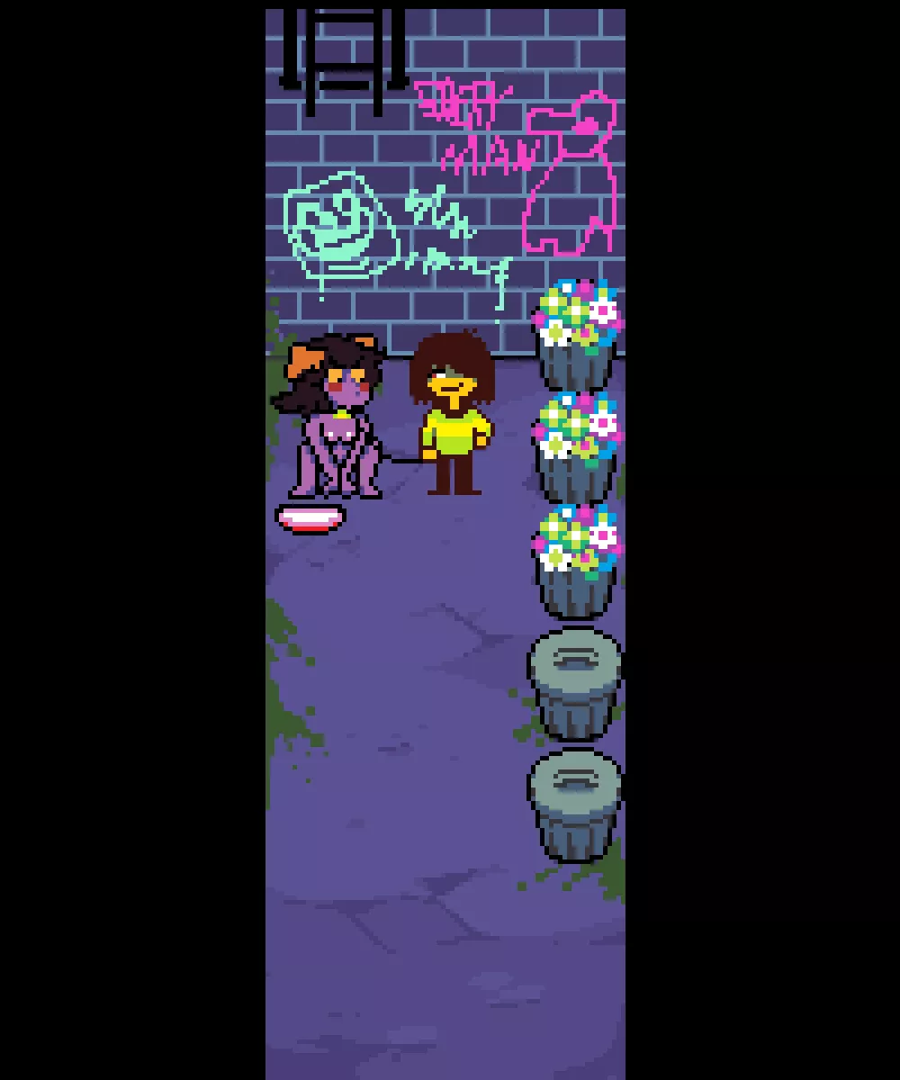 [Kris] taking their [Susie] for a walk.