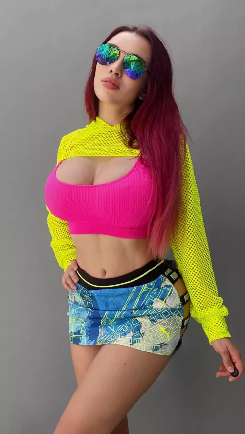 Neon colors are my vibe